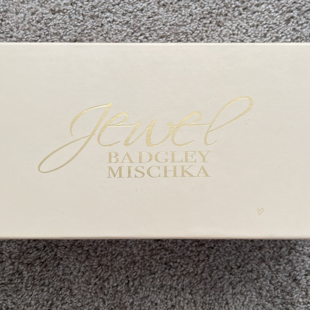 Jewel Badgley Mischka Della Evening Slide Sandal - Picture 5 of 9